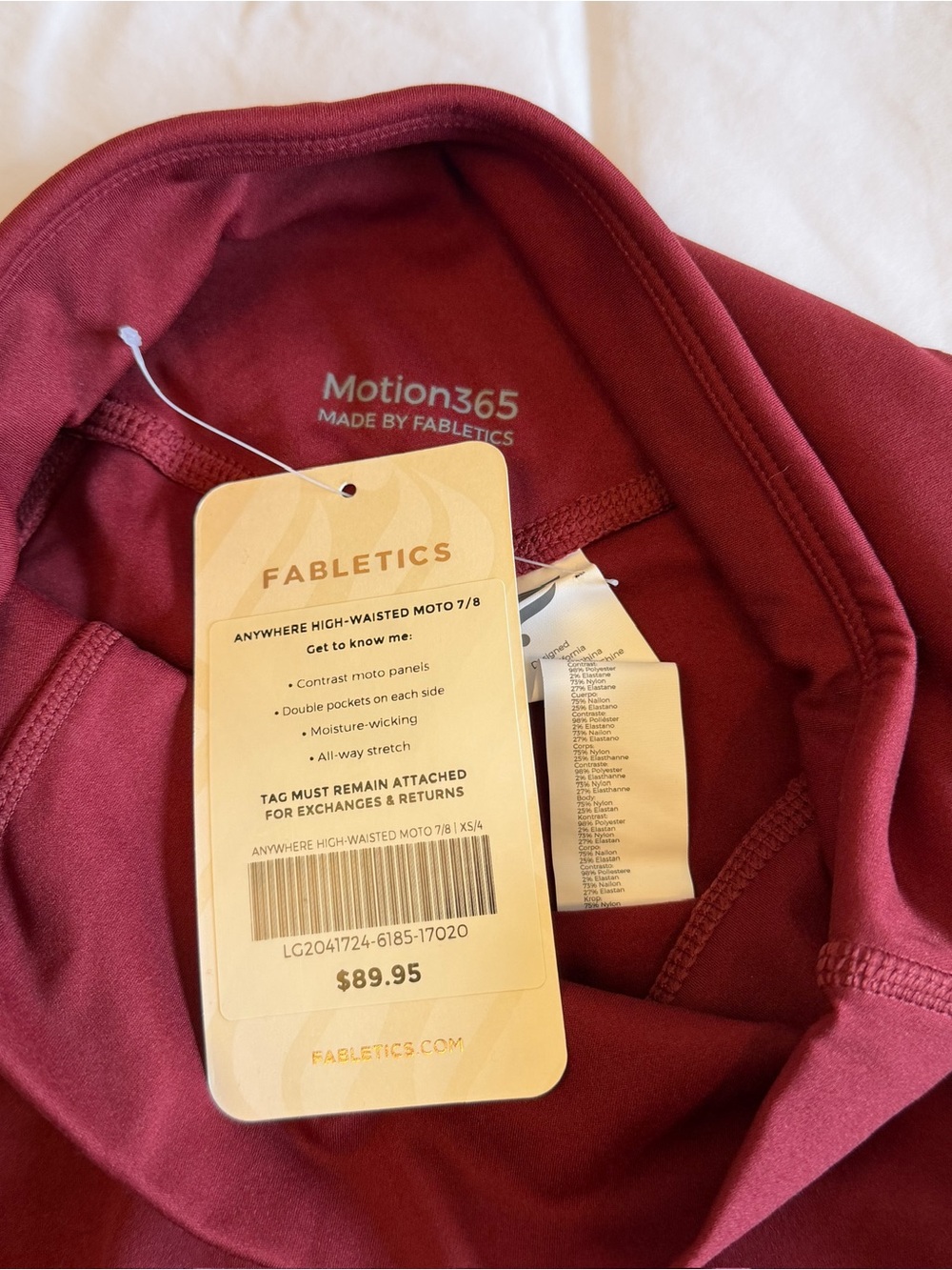 XS Fabletics Set - Picture 8 of 9